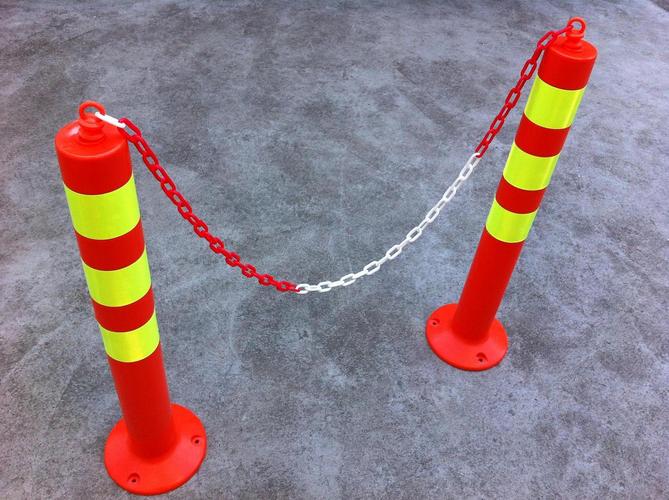 塑料链条 路锥链 警戒链 红白警示链 厂家直销 交通设施